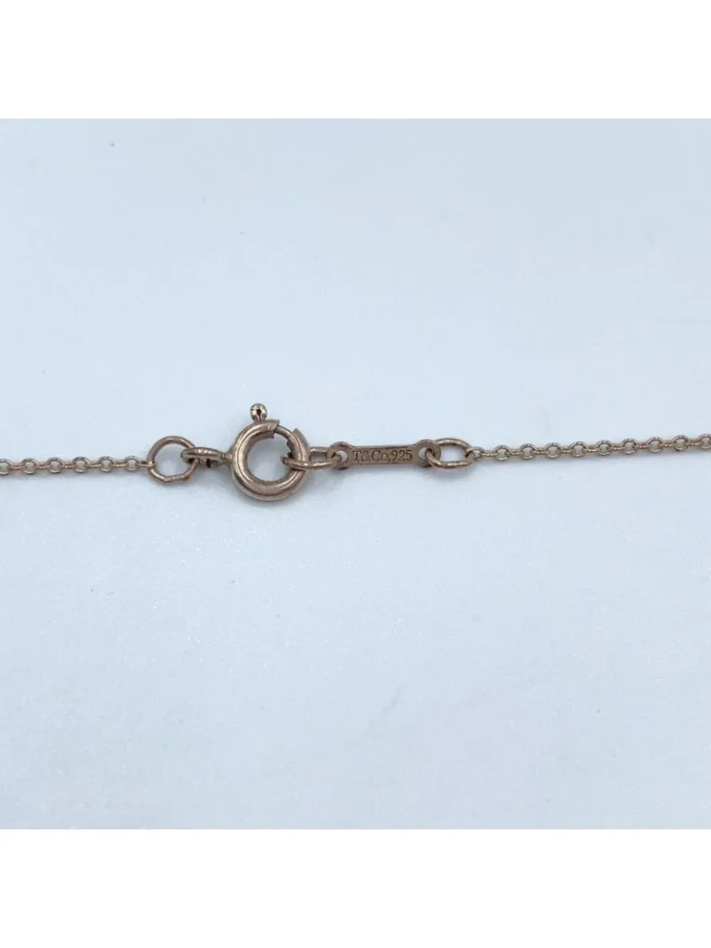 Tiffany & Co Small Cross 925 Sterling Silver Necklace